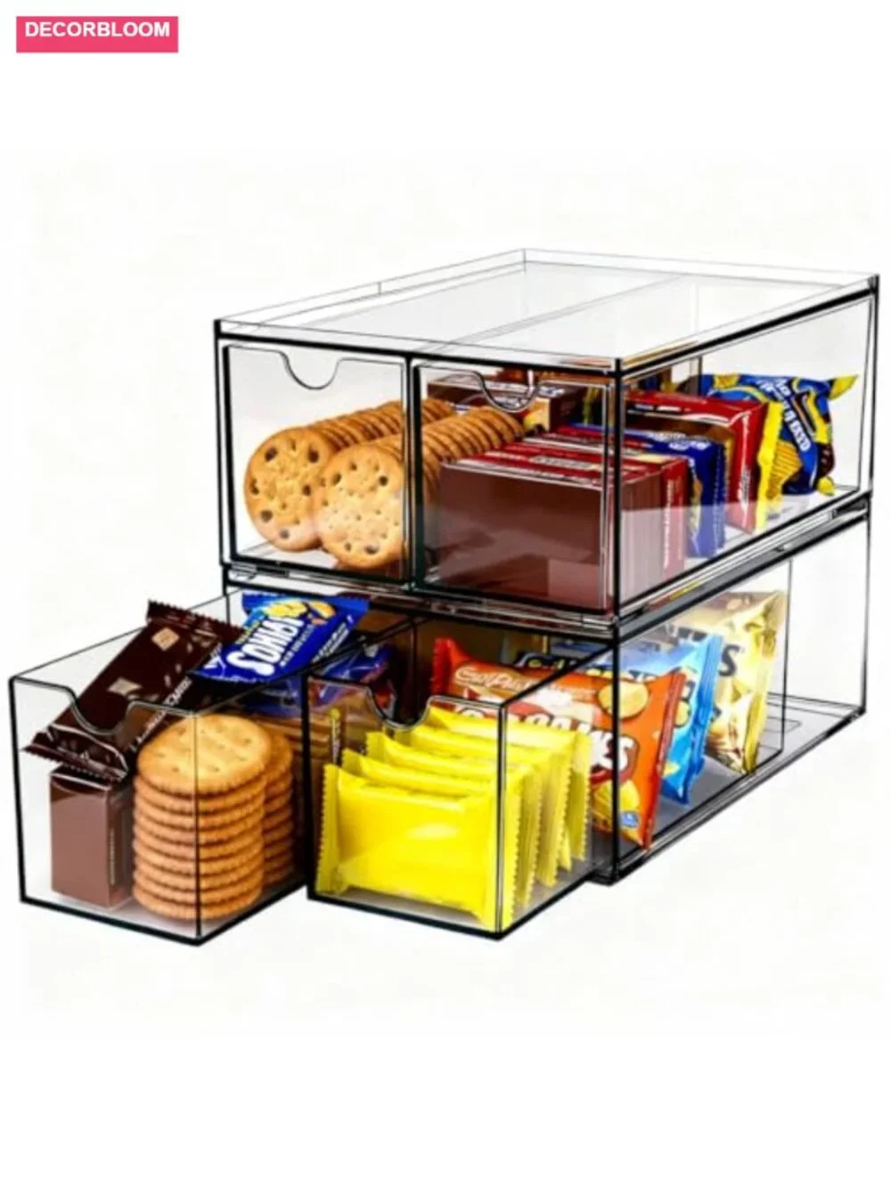 N/A clear drawers